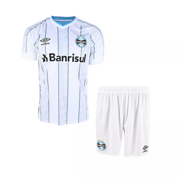 Camiseta Grêmio FBPA Segunda equipo Niños 2020-21 Blanco